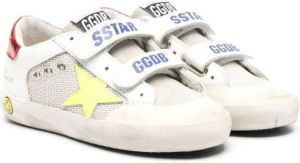 Golden Goose Kids SuperStar low-top sneakers Silver