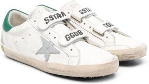 Golden Goose Kids SuperStar touch-strap low-top sneakers White