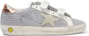 Golden Goose Kids touch-strap low-top sneakers Grey
