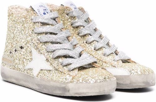 Golden Goose Kids x Bonpoint glitter star-patch sneakers