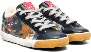 Golden Goose Kids x Bonpoint shearling lined sneakers Red