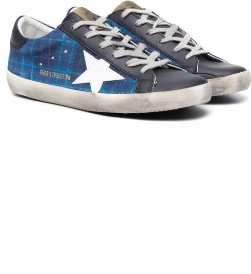 Golden Goose Kids x Bonpoint Super-Star sneakers Blue