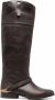 Golden Goose knee-length leather boots Brown - Thumbnail 1