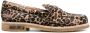 Golden Goose leopard-print round-toe loafers Brown - Thumbnail 1