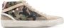 Golden Goose logo-patch lace-up sneakers Green - Thumbnail 1