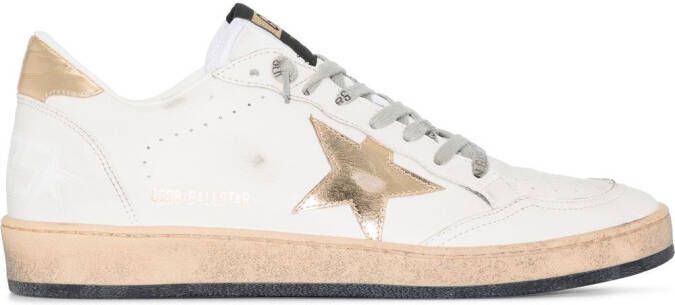 Golden Goose Ball Star lace-up sneakers White