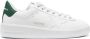 Golden Goose logo-print laced leather sneakers White - Thumbnail 1