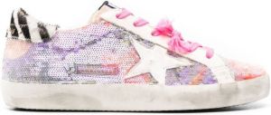 Golden Goose low top sneakers Purple