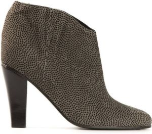 Golden Goose micro dot printed ankle boots Grey