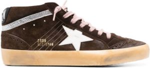 Golden Goose Mid-Star high-top sneakers Brown