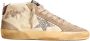 Golden Goose Midstar panelled embroidered sneakers Neutrals - Thumbnail 1