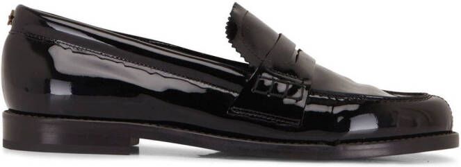 Golden Goose patent penny loafers Black