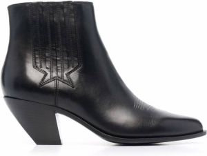 Golden Goose pointed-toe ankle boots Black