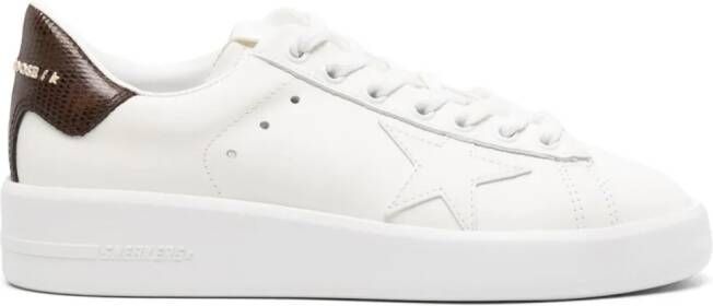 Golden Goose Pure-Star leather sneakers White
