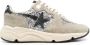 Golden Goose Running Sole glitter-embellished sneakers Grey - Thumbnail 1