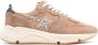 Golden Goose Running Sole glittered sneakers Brown - Thumbnail 1