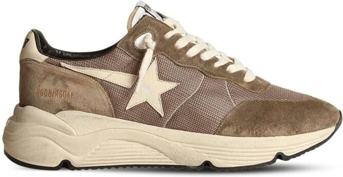 Golden Goose Running Sole panelled sneakers Brown