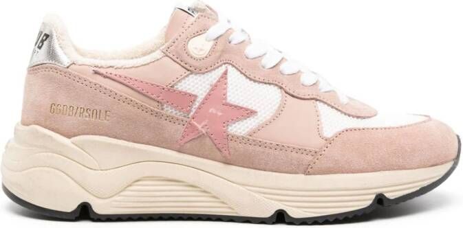 Golden Goose Running Sole panelled sneakers Pink