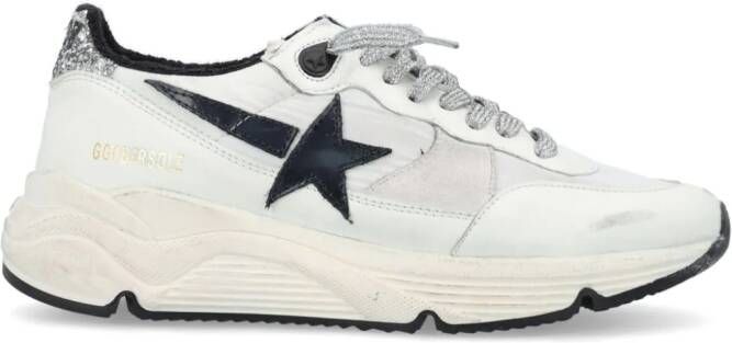 Golden Goose Running Sole panelled sneakers White