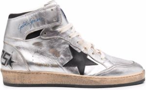 Golden Goose Sky-star high-top sneakers Silver