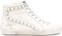 Golden Goose Slide high-top leather sneakers White - Thumbnail 1