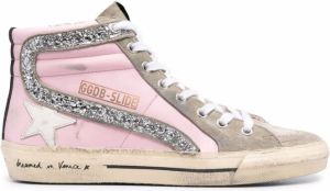 Golden Goose Slide high-top sneakers Pink