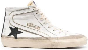Golden Goose Slide high-top sneakers White