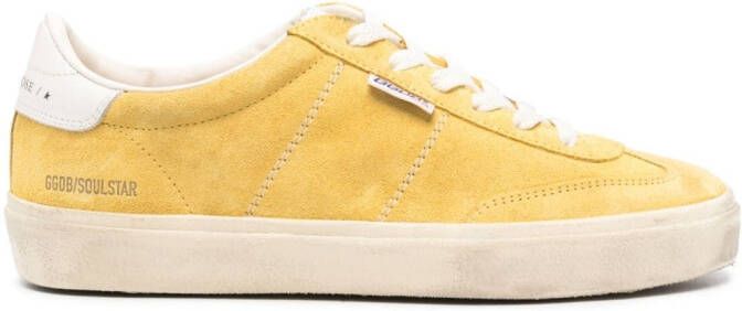 Golden Goose Soul Star suede sneakers Yellow