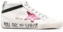 Golden Goose star-patch hi-top sneakers White - Thumbnail 1