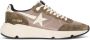 Golden Goose star-patch lace-up sneakers Green - Thumbnail 1