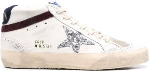 Golden Goose star patch lace-up sneakers White