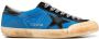 Golden Goose star-patch round-toe sneakers Blue - Thumbnail 1