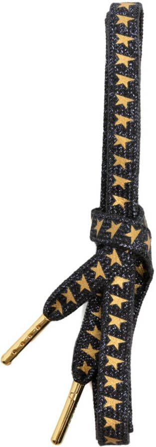 Golden Goose star-print shoe laces Grey