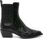 Golden Goose stud-embellished leather boots Black - Thumbnail 1