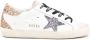 Golden Goose Super-Star glittered sneakers White - Thumbnail 1