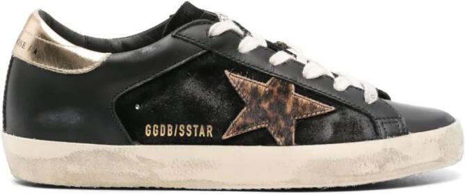 Golden Goose Super-Star leather sneakers Black