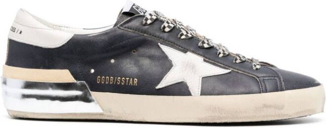 Golden Goose Super-Star leather sneakers Blue