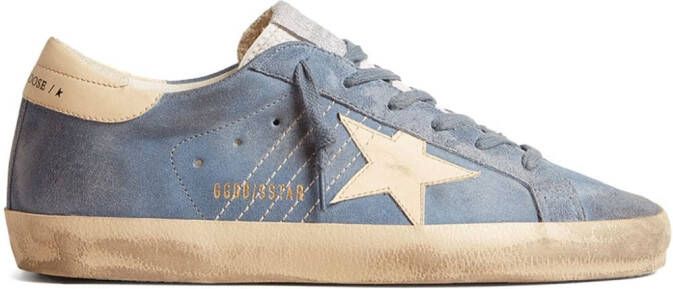 Golden Goose Super Star leather sneakers Blue