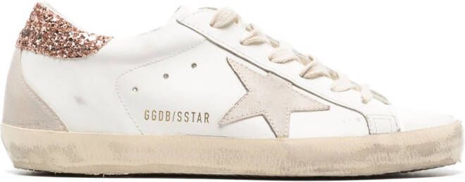 Golden Goose Super-Star low-top leather sneakers White