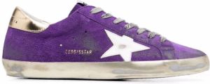 Golden Goose Super-Star low-top sneakers Purple