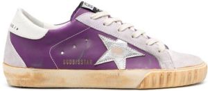 Golden Goose Super-star low-top sneakers Purple