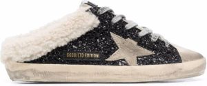 Golden Goose Super-Star Sabot slip-on sneakers Black