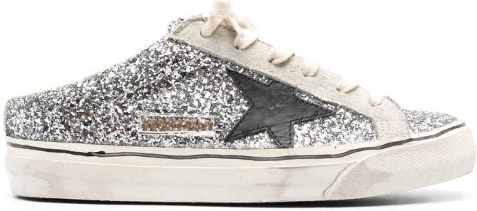 Golden Goose Super-Star slip-on sneakers Silver