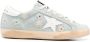 Golden Goose Superstar floral-embroidered suede sneakers Blue - Thumbnail 1