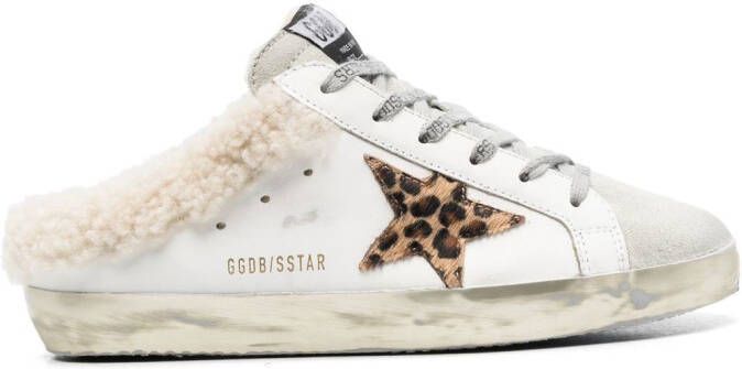 Golden Goose Superstar slip-on low-top sneakers White