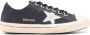 Golden Goose V-Star distressed-effect leather sneakers Blue - Thumbnail 1