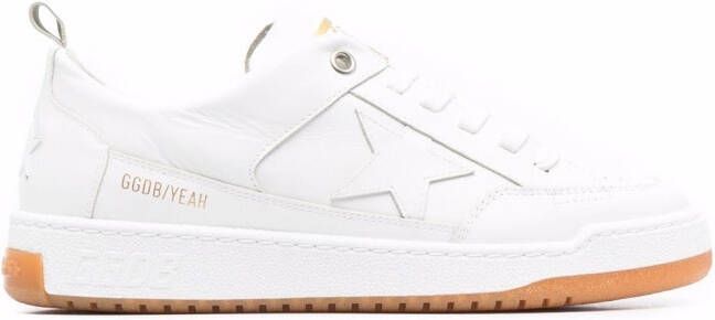 Golden Goose Yeah low-top lace-up sneakers White