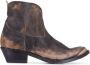 Golden Goose Young distressed-effect ankle boots Brown - Thumbnail 1