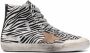 Golden Goose zebra-print high-top sneakers White - Thumbnail 1