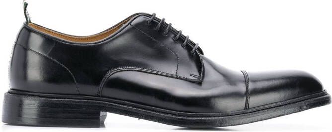 Green George derby shoes Black